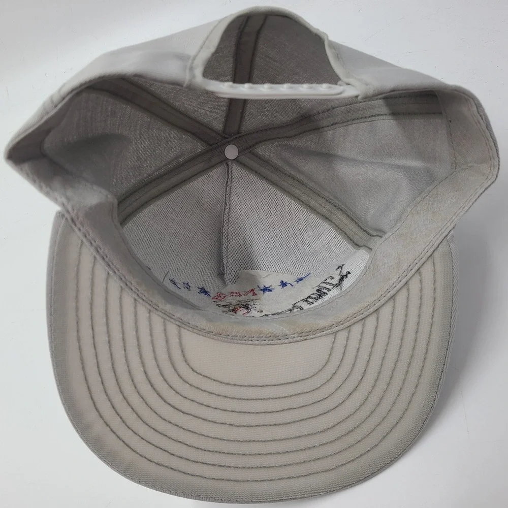 Vintage NRA ILA Hat Snapback Louisville Mfg Co Gray 2nd Amendment Every Man Arm